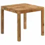 vidaXL Трапезна маса, мангово дърво масив, 82x80x76 cм, снимка 1