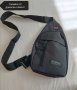Мъжка чанта за рамо черна , снимка 8