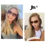JM Класически бифокални очила за четене с градиентни слънчеви очила UV защита +2.25 – Черни, снимка 5