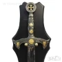 кръстоноски меч SILVER & GOLD 0501 с поставка за стена, снимка 3