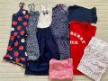 H&M, Zara, LCW, Benetton гащеризони, рокля, блузки, топ 9-10 г., снимка 1