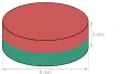 Неодимов магнит 8x3mm МАГНИТ неодимов N52, magnit от moqtmagazi n. c om (Моят магазин), снимка 2