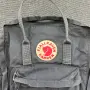 Оригинална Раница Fjallraven Kanken Сива , снимка 3
