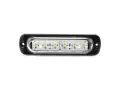 LED габарит с рефлектор 6 LED 12-24V за страничен монтаж с бяла светлина, снимка 1