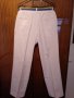 Летен бял дълъг панталон с колан , снимка 2