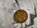Монета - Великобритания - 1 пени | 1917г., снимка 1 - Нумизматика и бонистика - 44680420