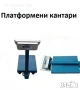 Електронна сгъваема метална везна до 300 кг., снимка 2
