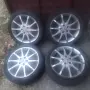 Комплект джанти с гуми 17 цола за Mercedes Benz Алуминиеви джанти 17 цола 7J ET49, снимка 1