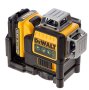 Нивелир лазерен линеен DeWALT DCE089D1G с 3 лъча с 1 батерия и зарядно, снимка 2