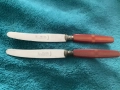 Ножове за плодове Золинген карболитни дръжки , снимка 1