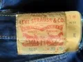Дънки нови Левис Levi's W32 L30 оригинални WPL 423 ханш 43см дълж.98см , снимка 5
