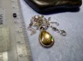 ПРЕКРАСЕН СРЕБЪРЕН МЕДАЛЬОН СРЕБРО 925 с КРАЛСКИ СЕДЕФ и СРЕБЪРНА 925 ВЕРИЖКА с БЯЛА ПОЗЛАТА 45707, снимка 7