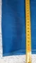 Син памучен плат 90/ 260 см., снимка 4