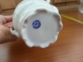 Стар български порцелан кана чайник, снимка 6