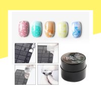 UV/LED Цветна гел боя за печати ROSALIND, снимка 4 - Продукти за маникюр - 41909540