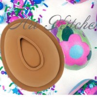 3D Великденско яйце черупка силиконов молд шоколадово за шоколадова изненада пълнене шоколад торта, снимка 4 - Форми - 35823984