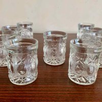 Стъклени чаши 12 бр (100 мл 9 броя, 200 мл 3 броя), снимка 2 - Чаши - 42592166