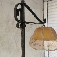 Страхотен лампион ковано желязо 175 см, снимка 7 - Лампиони - 41985678