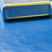 Original D Zippo 06 Victory Vintage Bruched Chrome , снимка 5 - Колекции - 41000036