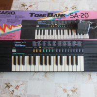 Синтезатор Casio SA-20 Tone Bank Keyboard, снимка 3 - Синтезатори - 44595128