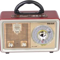Ретро( Винтидж)Радио Meier M-110BT FM, Bluetooth USB SD AUX , снимка 1 - Тонколони - 41246809