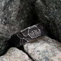 Скандинавски ретро пръстен , снимка 3 - Пръстени - 39458669