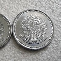 Монети. Бразилия. 5, 10 ,20 и 50  цента. 1986, 1987 година.  Стара серия., снимка 5 - Нумизматика и бонистика - 42524539