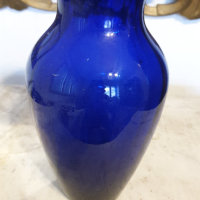 Стъклена ваза., снимка 1 - Вази - 44840118