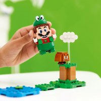 LEGO® Super Mario 71392 - Пакет с добавки Frog Mario, снимка 7 - Конструктори - 40156143
