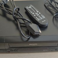 PHILIPS video VHS , снимка 2 - Плейъри, домашно кино, прожектори - 42560577