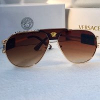 Versace VE2252 мъжки слънчеви очила авиатор унисекс дамски, снимка 10 - Слънчеви и диоптрични очила - 41839831