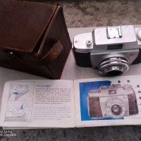 стар фотоапарат agfa + калъф+ книжка упътване , снимка 1 - Други ценни предмети - 41903491