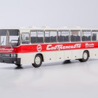 Ikarus 250.59 автобус 1977 - мащаб 1:43 на Съветски Автобуси нов в кутия Икарус от метал, снимка 6 - Колекции - 37865239