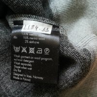 WE NORWEGIANS Zip-Up 100% Merino Wool размер L блуза 100% Мерино вълна - 410, снимка 13 - Блузи - 41388939