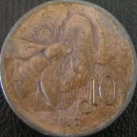 10 центисими 1927, Италия, снимка 1 - Нумизматика и бонистика - 34641800