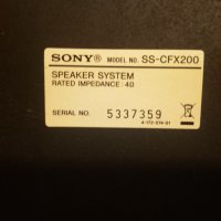 Sony SS-CFX200 тонколонки, снимка 2 - Тонколони - 33925598