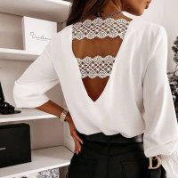 Дамски блузи , снимка 4 - Блузи с дълъг ръкав и пуловери - 44458183
