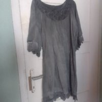 Лятна рокля с дантела, размер XL, снимка 1 - Рокли - 41706075