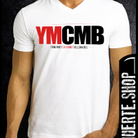 Тениска с щампа YMCMB RED N BLACK, снимка 1 - Тениски - 36168216