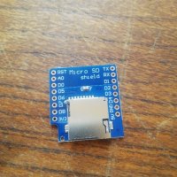 Слот за мемори карта за Wemos D1 mini, снимка 1 - Друга електроника - 42045586
