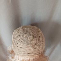 30 см. Нова Руса синтетична перука боб  /на черта с бретон /, снимка 9 - Аксесоари за коса - 41732667