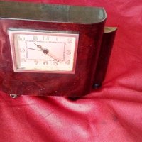 Стар настолен часовник касичка , снимка 1 - Антикварни и старинни предмети - 42043560