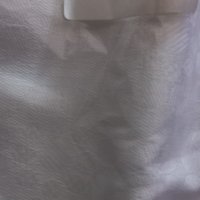 Бяла памучна покривка 130/178 см, снимка 1 - Покривки за маси - 41656787