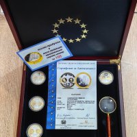 Колекция присъединяване на България към Европейския съюз, снимка 6 - Нумизматика и бонистика - 42190710