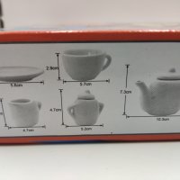 Керамичен сет за чай рисува се , снимка 2 - Рисуване и оцветяване - 41020566