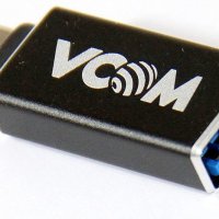 VCom Адаптер Adapter OTG USB3.1 type C / USB3.0 AF - CA431M - 24 месеца гаранция, снимка 2 - USB кабели - 41288776