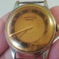 Часовник Chronometer ANCRE. Vintage watch. Швейцарски механизъм. Military watch. Военен. Мъжки , снимка 3 - Мъжки - 40588080