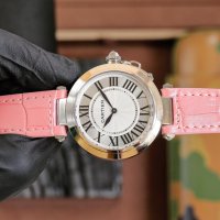 Дамски часовник Pink Ballon Bleu De Cartier с автоматичен механизъм, снимка 4 - Дамски - 42621933