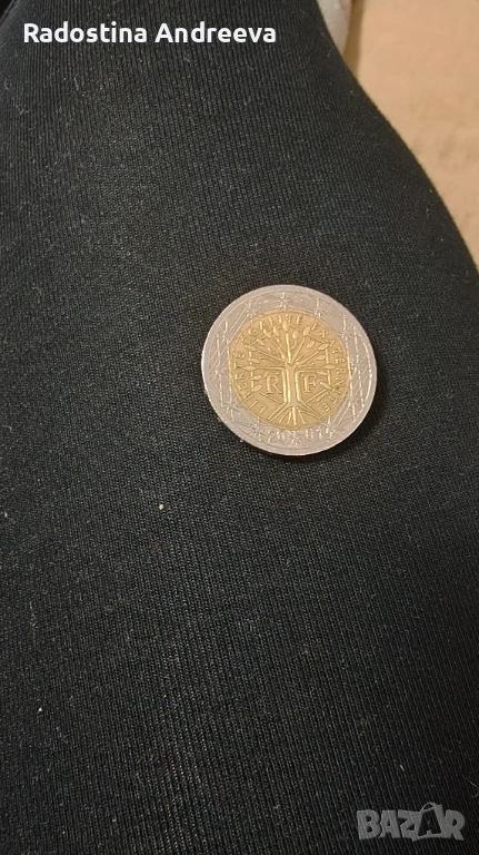 Монета  2 евро , снимка 1