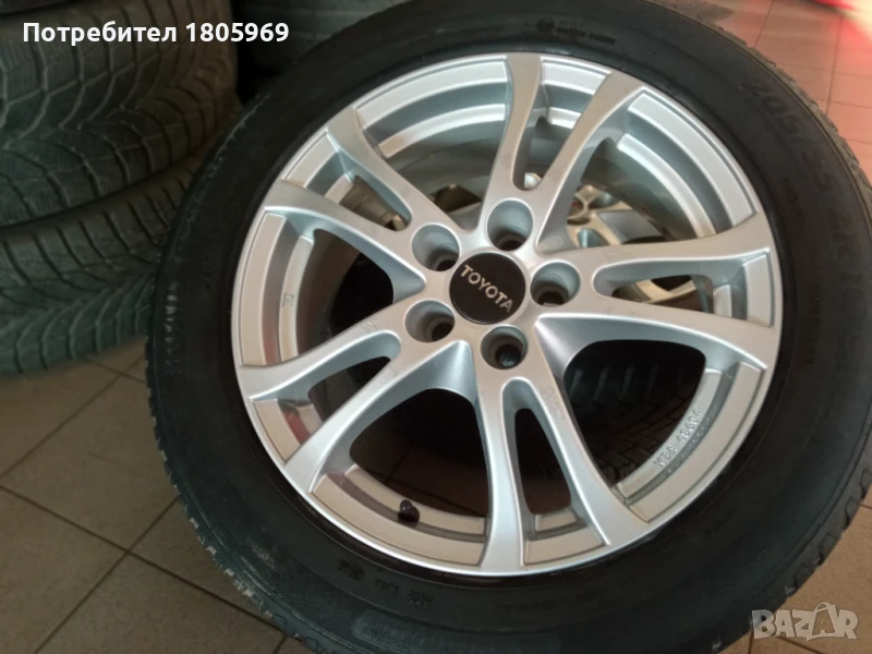 4бр. ал. джанти Anzio 5x100 , 6,5x16 , ET38, снимка 1